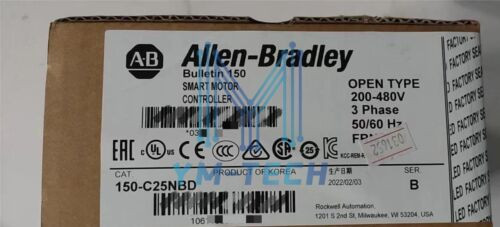 Allen-Bradley 150-C25Nbd Smc-3 Smart Motor Controller 150C25Nbd #H
