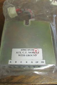 Cutler Hammer Westinghouse Aux Ct Module With Ground 6506C45G02