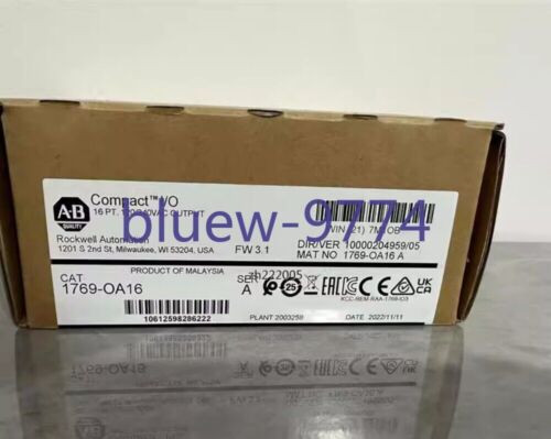 New Allen Bradley 1769-Oa16 Compact 16 Point Output Module