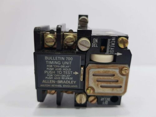 Allen-Bradley 700-Nt Pneumatic Timer Bulletin 700 Series C