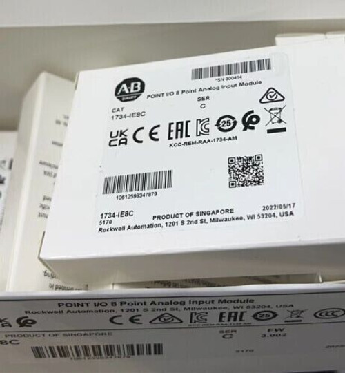 New Ab 1734-Ie8C Allen-Bradley 1734-Ie8C Point I/O 8 Point Analog Input Module