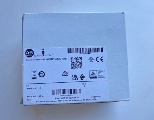 Allen-Bradley 440R-G23216 Guardmaster Msr142Rtpafety Relay
