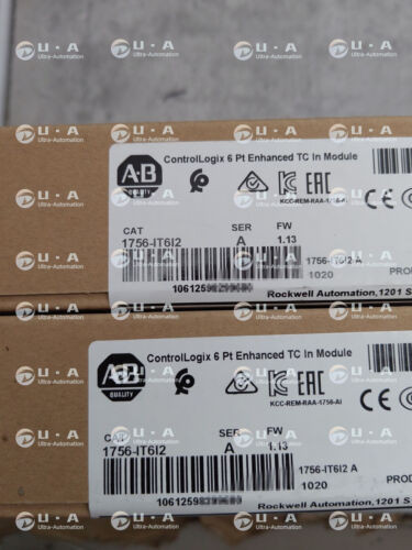 1Pc 2023-2024 New 1756-It6I2 Allen-Bradley Enhanced Isolated Thermocouple Module