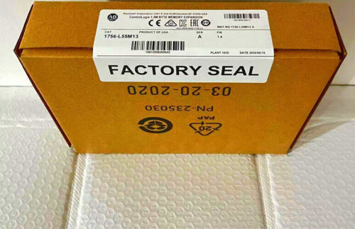 New Factory Sealed 1756-L55M13 Processor Unit Memory Expansion 1756L55M13