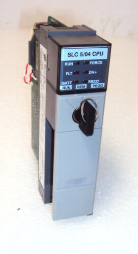 Allen Bradley Slc 500 5/04 Cpu Cat # 1747-L543 Ser C Processor Unit