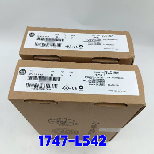 Allen Bradley 1747-L542 Ser C Slc 500 5/04 Cpu Processor Unit Ab 1747L542 New