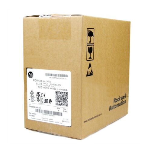 Allen-Bradley 25B-D6P0N104 Powerflex 525 Ac Drive