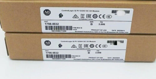 New Allen-Bradley 1756-Ib32  1756Ib32 Serb Contrologix 32 Pt Dc Input Module