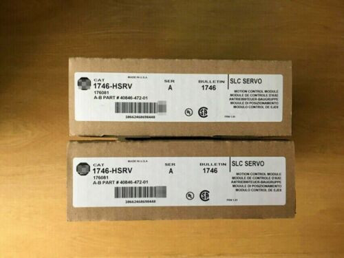 Factory Sealed Allen Bradley 1746-Hsrv Ser A Slc Servo Motion Control Module