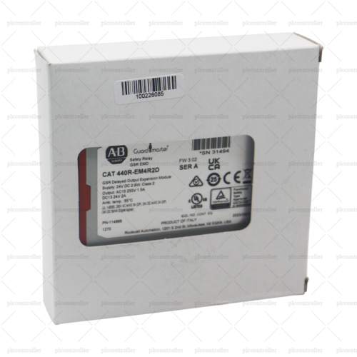 Allen-Bradley 440R-Em4R2D Gsr Emd Delayed Output Expansion Module-New