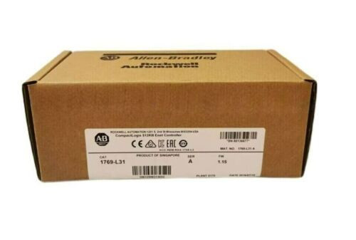 New Factory Sealed  Ab 1769-L31 / A Compactlogix 512Kb Controller 1769-L31