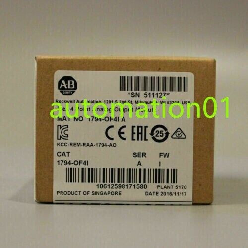 New Factory Sealed Ab 1794-Of4I Ser A Flex 4 Point Analog Output Module 1794Of4I
