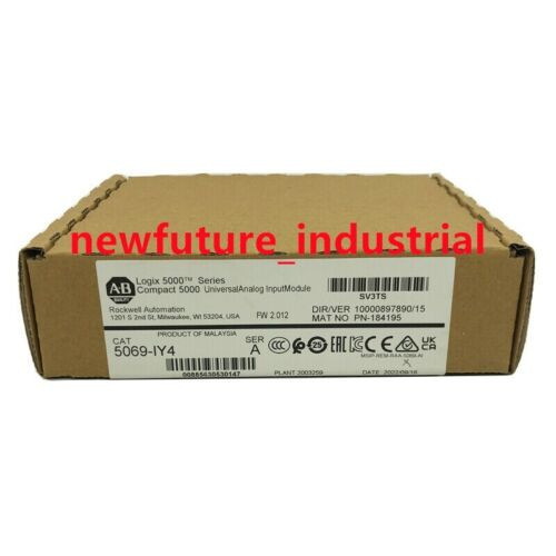 New Factory Sealed Ab 5069-Iy4 Ser A Logix 5000 Analog Input Module 5069Iy4