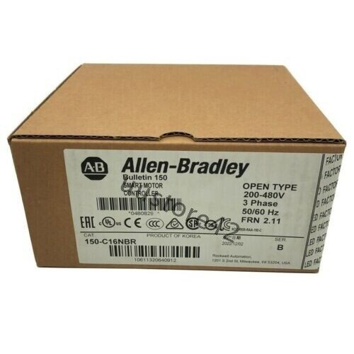1Pc New Allen-Bradley 150-C16Nbr Smc-3 16A Smart Motor Controller