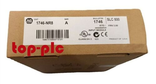 New Factory Sealed Ab 1746-Nr8 Ser A Slc 500 Rtd Resistance Input Module 1746Nr8