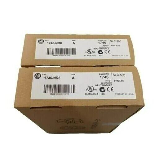 New Factory Sealed 1746-Nr8 Ser A Slc 500 Rtd Resistance Input Module  1746Nr8 New Factory Sealed 1746-Nr8 Ser A Slc 500 Rtd Resistance Input Module  1746Nr8
