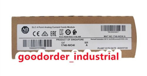 New Factory Sealed Ab 1746-Nio4I Ser A Slc 500 Analog Combination Module