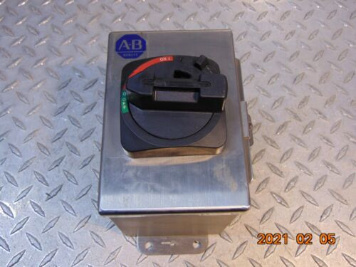 Allen Bradley 194E-Ca63E Load Switch Stainless Enclosure