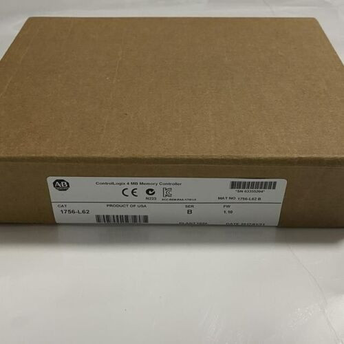 New  Allen-Bradley 1756-L62  Controllogix Processor Unit Contro