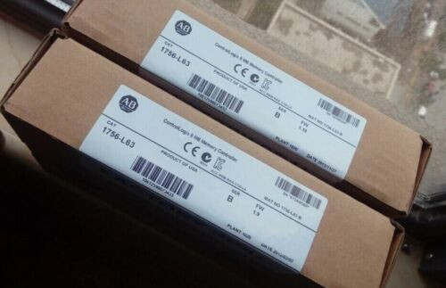 New Sealed Allen-Bradley 1756-L63 /B Controllogix 8Mb Memory Controller Plc