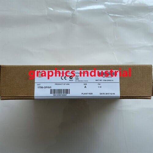 New Sealed Ab 1756-Of6Vi /A Controllogix 6Pt Iso A/O Voltage Module 1756Of6Vi