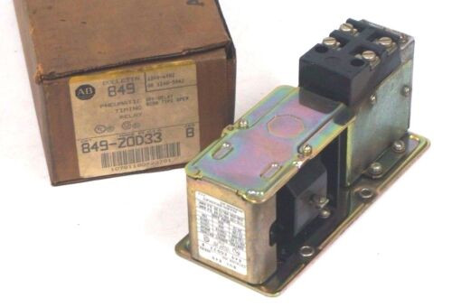 New Allen Bradley 849-Zod33 Ser Relay Tire. B, 849Zod33-