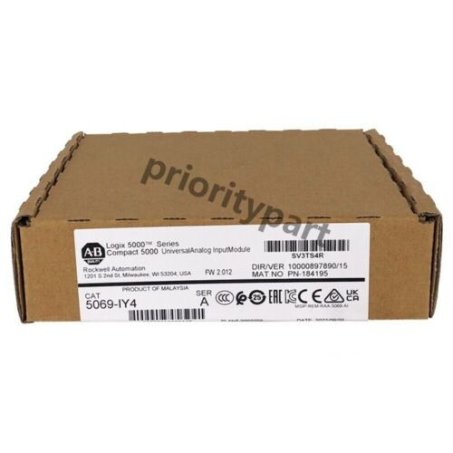 New Allen-Bradley 5069-Iy4 Compact 5000 Series A Logix 5000 Input Module Sealed