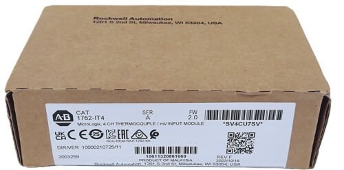 Allen-Bradley 1762-It4 Ser A Fw 2.0 Plc Input Module