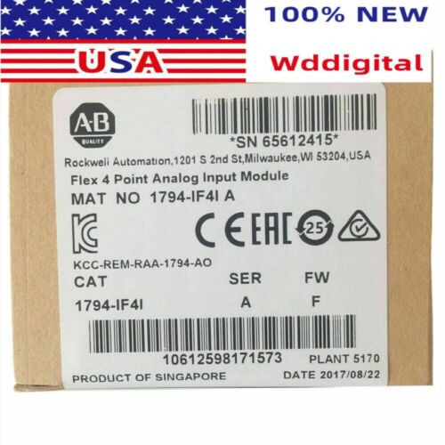 New  Ab 1794-If4I Ser A Flex 4 Point Analog Input Module 1794If4I