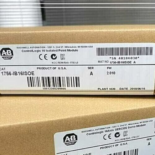 New 1756-Ib16Isoe 1756-Ib16Isoe Ab Controllogix 16 Isolated Point Module Ab