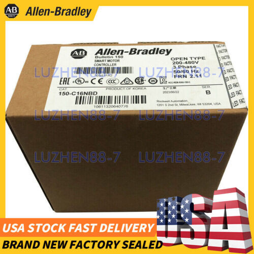 New Sealed Ab 150-C16Nbd Smc-3 Smart Motor Controller