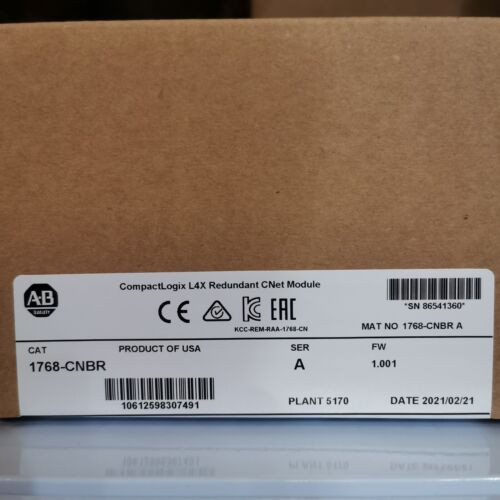 New  Allen-Bradley 1768-Cnbr Ser A Compactlogix L4X Redundant Brid