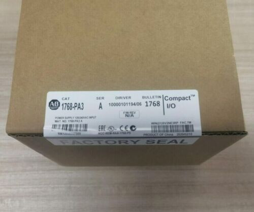 Brand New Allen Bradley 1768-Pa3 Compactlogix Power Supply