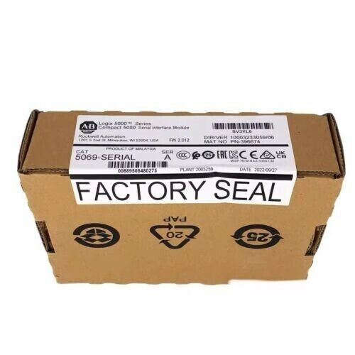New Factory Sealed Ab 5069-Serial Ser A Compact Logix 5000 Interface Module