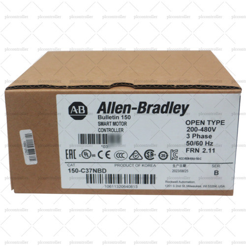 New Sealed 150-C37Nbd Smc-3 37A Smart Motor Controller Allen-Bradley 150C37Nbd