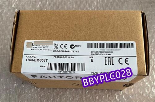 New Factory Sealed Ab 1783-Ems08T Ser B 8 Port Managed Switch Module