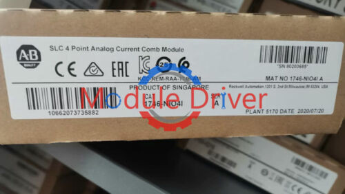 New Allen-Bradley Ab 1746-Nio4I Ser A Slc 500 Analog Output Module 1746Nio4I