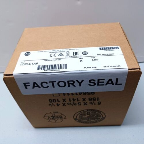 1Pc New Allen-Bradley 1783-Etap /A Fw 2.002 3 Port Ethernet Tap Ab 1783Etap Us