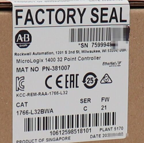 ????? 1766-L32Bwa Micrologix 1400 32 ??????????? Allen Bradley-