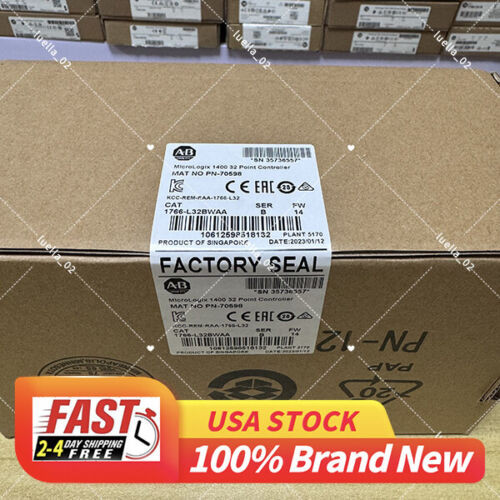 1766-L32Bwaa Ser B Micrologix 1400 32 Point Controller New Sealed