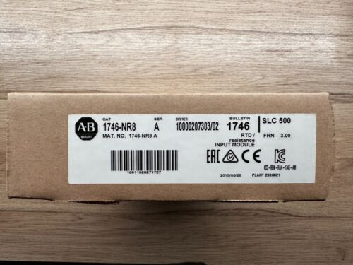 New Factory Sealed 1746-Nr8 /A Slc 500 Rtd Resistance Input Module