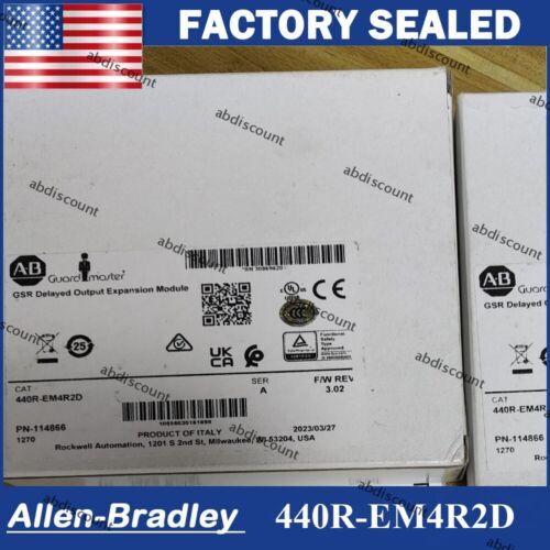 Allen Bradley Factory Sealed New Original 440R-Em4R2D