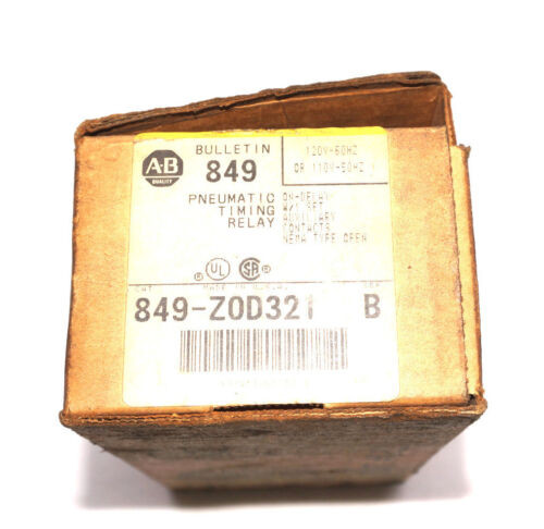 New Allen Bradley 849-Zod321 Relay Distribution Ser. B 849Zod321-