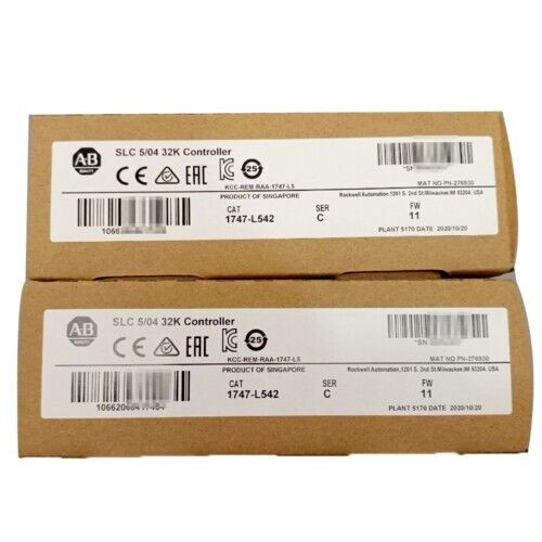 Allen Bradley 1747-L542 Ser C Slc 500 5/04 Cpu Processor Unit