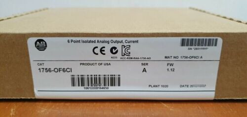 1756-Of6Ci Ab Ser A Ab New Controllogix Isolated Output Module 1756Of6Ci 1Pcs