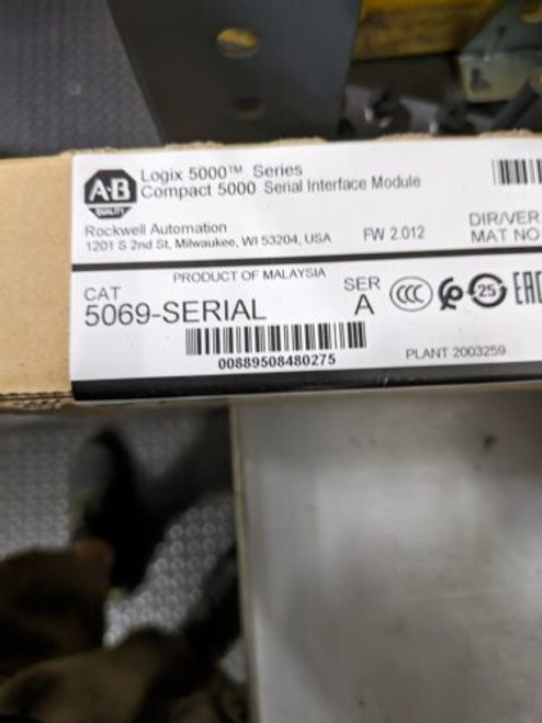 New Factory Sealed Allen-Bradley 5069-Serial Compact Logix 5000 Interface Module