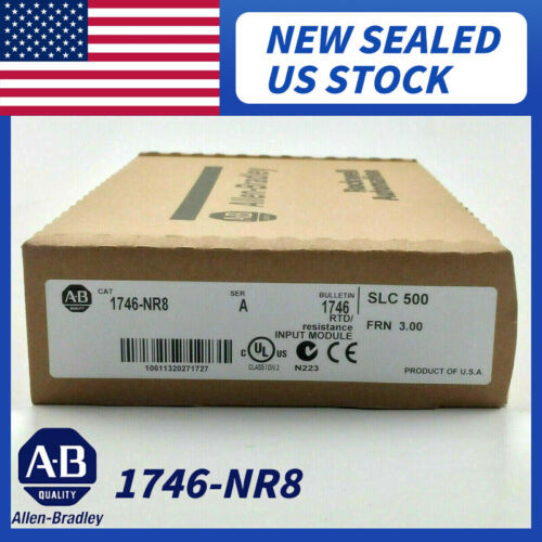 1746-Nr8 New Allen Bradley 1746-Nr8/A Slc500 Rtd Resistance Input Module 1746Nr8 1746-Nr8 New Allen Bradley 1746-Nr8/A Slc500 Rtd Resistance Input Module 1746Nr8