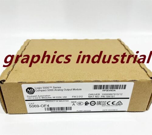 New Ab 5069Of4  Ser A Compact 5000 Analog Output Module Allen-Bradley 5069-Of4