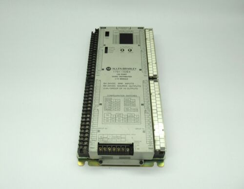 Allen-Bradley 1791-Iobx Distributed I/O Module 24Vdc Ser. A Missing Doors Used