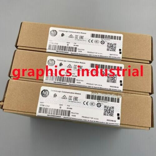 New Factory Sealed 1756-Cn2 Ab Ser B Controllogix Communication Module 1756-Cn2